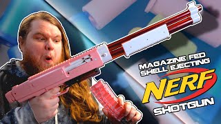 The BEST NERF Shotgun just got BETTER Firefly Magazine Upgrade [upl. by Rachael]