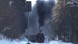 Zauberhafter Winterdampf im sonnigen Harz 02032013 [upl. by Bevash220]