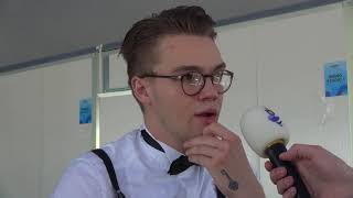 Eurovision 2018 Interview Mikolas Josef  Czech Republic [upl. by Rollet]