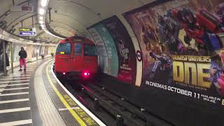 Bakerloo Line 72 Stock at Waterloo London 18102024 [upl. by Mcwherter]