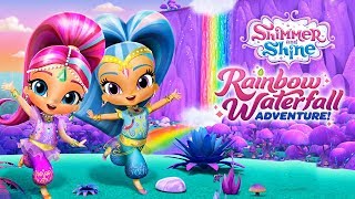 NEW SHIMMER and SHINE Rainbow waterfall Adventure  gameplay video [upl. by Ailecara708]