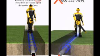 The Proper way to use vLocPro2 locator Courtesy of Pres Tech Vivax Metrotech [upl. by Ecadnak383]