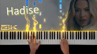 Hadise  Hay Hay  Piano Tutorial Medium  4K [upl. by Robbie]