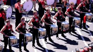 20141004 UGA Tate Drumline Show No 04 [upl. by Adnoved]