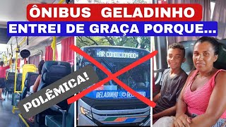 TUDO SOBRE O ÔNIBUS GELADINHO DE JOÃO PESSOAPB COMO É O ÔNIBUS GELADINHO [upl. by Drarej386]