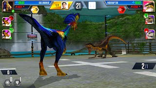 REWARD UNLOCKED GALLIMIMUS LEVEL 40  JURASSIC WORLD THE GAME [upl. by Gilcrest532]