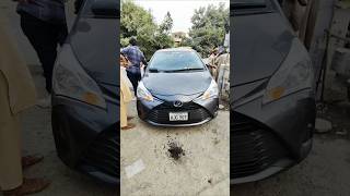 2020 toyota vitz car side mirror indicator fixing shorts trending car subscribe youtube [upl. by Ahsirtal]