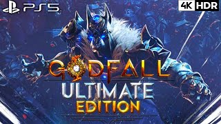 Godfall Ultimate Edition PS5 4K HDR Intro Video [upl. by Malka]