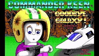 Longplay Commander Keen 4  Secret of the Oracle 1991 MSDOS [upl. by Pudendas544]