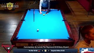 2024 WPBA Olhausen Colorado Classic HOTSEAT MATCH Pia Filler vs Margarita Fefilova [upl. by Sydel]