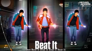 JUST DANCE  Michael Jackson  Beat IT  PS MOVE [upl. by Iror]