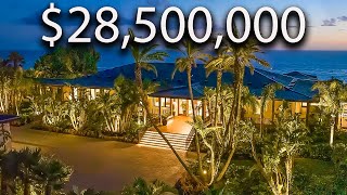 Inside A Hawaiian Mega Mansion With A Secret Jungle [upl. by Aowda]