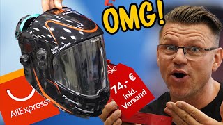 74 € 😳 AUTOMATIKHELM von ALIEXPRESS  ZU FRÜH GEFREUT  China Tools ⚒️ Test [upl. by Jaehne]