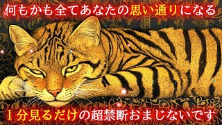 【1分見るだけ】何もかも全てあなたの思い通りになる超禁断波動852Hzの開運おまじない [upl. by Torto481]