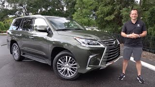 Is the 2021 Lexus LX 570 a luxury SUV worth the PRICE [upl. by Kursh]