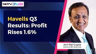 Havells Q3 Results Profit Rises 16 Margin Contracts Amid Subdued Demand  NDTV Profit [upl. by Enniroc]