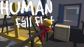 CONSTRUCTION LEVEL  Human Fall Flat Gameplay Lets Play Steam Version [upl. by Tessi]