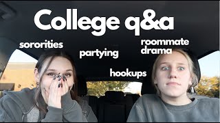 COLLEGE QampA  roommates exposed [upl. by Eiramit]