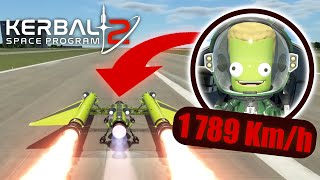 Breaking the Speed Limit A Kerbal Land Vehicle Build KSP2 [upl. by Aurelea]