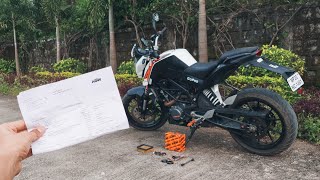 Most Expensive Service Of My KTM Till Date 😱 [upl. by Juster]