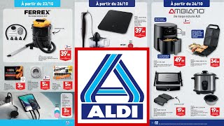 catalogue ALDI du 22 octobre 2024 ✅ Arrivage promo de la semaine [upl. by Porter]