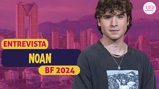 ENTREVISTA A NOAN Así se siente al estar en BENIDORM FEST 2024 tras quedar suplente en 2023 [upl. by Jaella]