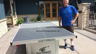 cornilleau pro 510 ping pong table review [upl. by Eenat765]