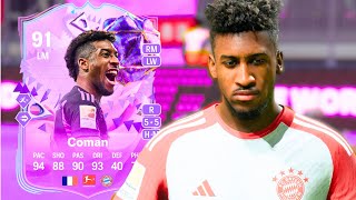 🚨 91 ULTIMATE BIRTHDAY COMAN SBC PLAYER REVIEW  FC 24 ULTIMATE TEAM [upl. by Melissa142]