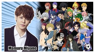 Mamoru Miyano  Voice Roles Compilation [upl. by Acirej]