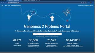 5 Introducing the Protein Feature Viewer in the Genomics 2 Proteins G2P Portal [upl. by Annaitat]