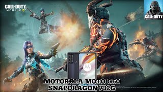 Call Of Duty Mobile en el Motorola Moto G60 Snapdragon 732G [upl. by Anecusa]