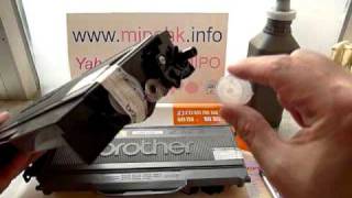 brother Toner Cartridge Refill TN2025 TN2130 mipohk 提供 [upl. by Negroj599]