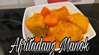 Simple Afritadang Manok Recipe [upl. by Erdnael]