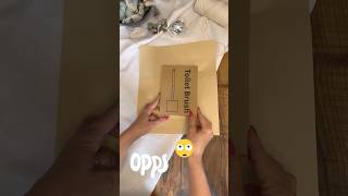 Geschenk einpacken mit 2 DINA4 Blättern  DIY Gift Wrapping Hack giftwrapping [upl. by Attiuqaj]