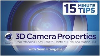 Cinema 4D Camera Tutorial  Adding Depth of Field and Motion Blur  Sean Frangella [upl. by Fitting776]