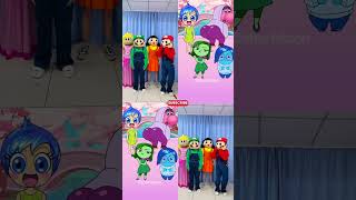 INSIDE OUT 2 SUPER MARIO amp SQUID GAME DANCE PARTY video parody of shortstoon insideout2 [upl. by Niple]