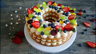 Медовый торт ЦИФРА с кремом ЧИЗ  Медовик  Вупи Пай  Honey cake Digit  With cream Cheese [upl. by Hastie]