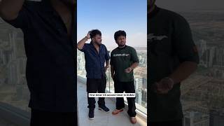 First Timer VS Second Timer in Dubai🇦🇪😎🤑🤣 dubai sky trip emirates trending funny comedy [upl. by Bogey904]