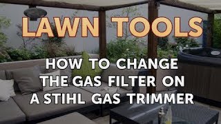 How to Change the Gas Filter on a Stihl Gas Trimmer [upl. by Loreen599]