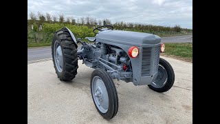 1953 Ferguson TE20 Tractor [upl. by Anhaj]