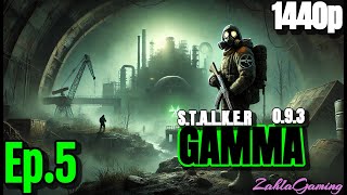 New SSS 22 Update 🚧 STALKER GAMMA 093 ☢️🧟‍♂️  Ep 5 🎮 1440p Ultra Immersion [upl. by Ciccia]