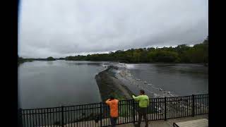 Carpentersville Dam Removal  9272024 [upl. by Kosse]