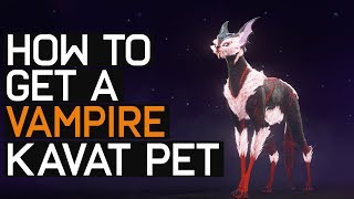 Warframe How To Get Vampire Kitty Pet  Vasca Kavat [upl. by Hsiekal121]