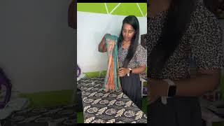 Saree Pre pleating sareeprepleating ytshortsvideo [upl. by Ancell]