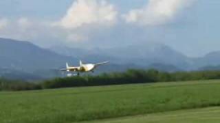 Gruppo Aeromodellistico Prà Dei Gai  Atterraggio C119 scala 110 co il campo di Lestans [upl. by Anuahs]