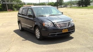 2013 Chrysler Town and Country Review [upl. by Arremat]