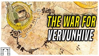 The Sabbat Worlds Crusade The War For Vervunhive  The First Battle And The Imperial Guard Arrival [upl. by Alinna]