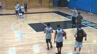 Basketball Drills  V Cut Shooting Drill [upl. by Mishaan]