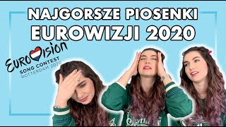 Najgorsze piosenki Eurowizji 2020 🤦🏻‍♀️🙈 [upl. by Fishman]