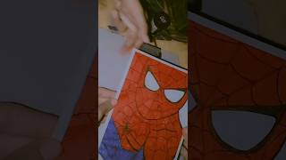 How to make spider man  easy tutorial ytshots fouryoupage viralshort kamtails do subscribe 🥰 [upl. by Ymmaj]